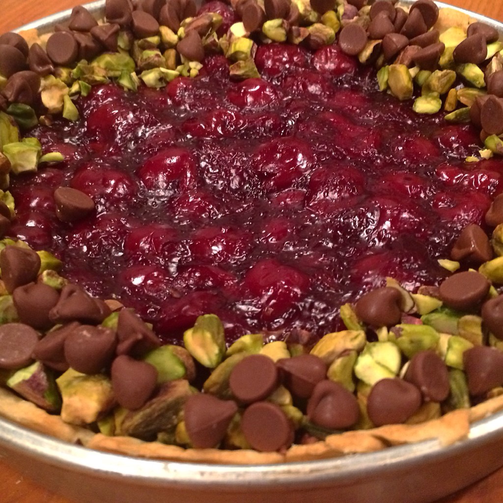 Chocolate Pistachio Cherry Pie! – Parmesan Princess